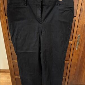 Talbots Navy Cropped Pants